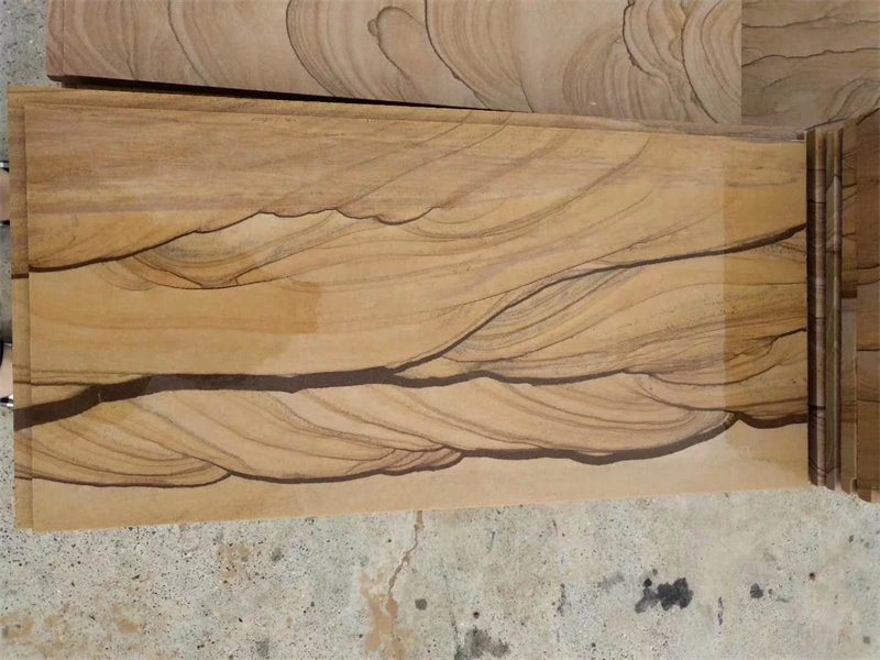 黄木纹砂岩